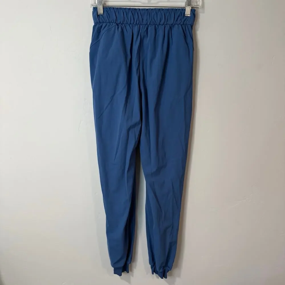 Lululemon Women's Stretch‎ High-Rise Jogger Pants Full Length Blue 4